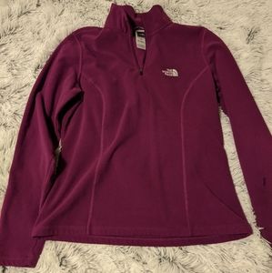North Face quarter zip fleece